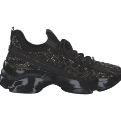 Steve Madden SM11003512-363 Maxilla-S, Schnürschuhe, Damen, black gold