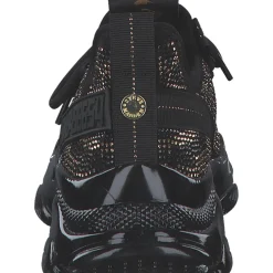 Steve Madden SM11003512-363 Maxilla-S, Schnürschuhe, Damen, black gold