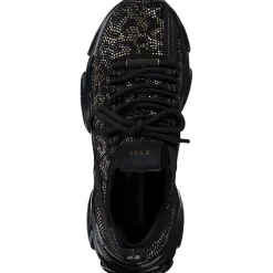 Steve Madden SM11003512-363 Maxilla-S, Schnürschuhe, Damen, black gold