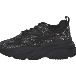 Steve Madden SM19000082-915 Privy, Schnürschuhe, Damen, black/silver