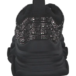 Steve Madden SM19000082-915 Privy, Schnürschuhe, Damen, black/silver