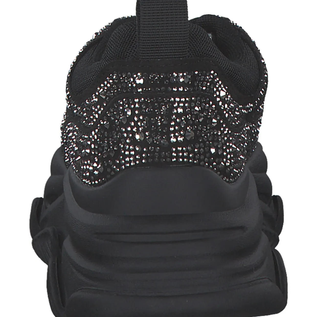 Steve Madden SM19000082-915 Privy, Schnürschuhe, Damen, black/silver