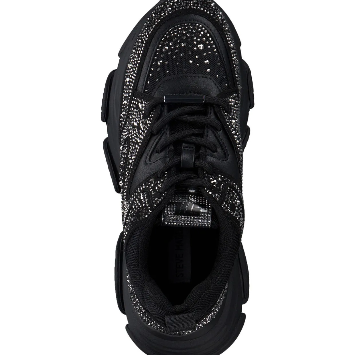 Steve Madden SM19000082-915 Privy, Schnürschuhe, Damen, black/silver