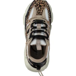 Steve Madden SM11003509-702 Spectator-L, Schnürschuhe, Damen, leopard multi