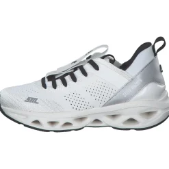 Steve Madden SM11003055-196 Surge 1, Schnürschuhe, Damen, white/silver