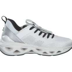 Steve Madden SM11003055-196 Surge 1, Schnürschuhe, Damen, white/silver