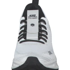 Steve Madden SM11003055-196 Surge 1, Schnürschuhe, Damen, white/silver