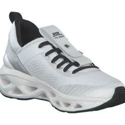 Steve Madden SM11003055-196 Surge 1, Schnürschuhe, Damen, white/silver