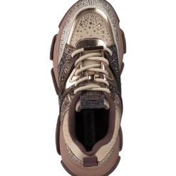 Steve Madden SM19000082-CM3 Privy, Schnürschuhe, Damen, cappucino multi