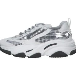 Steve Madden SM19000033-04D Possession-e, Schnürschuhe, Damen, silver/white