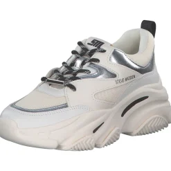 Steve Madden SM19000096-WBG Progessive, Schnürschuhe, Damen, offwhite/beige