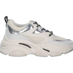 Steve Madden SM19000096-WBG Progessive, Schnürschuhe, Damen, offwhite/beige