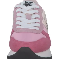 SUN68 35211, Schnürschuhe, Damen, rosa