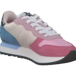 SUN68 35211, Schnürschuhe, Damen, rosa