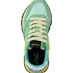 SUN68 35204, Schnürschuhe, Damen, verde