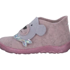Superfit 1-006295-5500 HAPPY OCTI, Hausschuhe & Pantoffeln, Kinder, rosa/grau