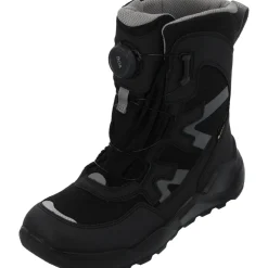 Superfit 1-000403-0000 Schuh Textil, Winterstiefel, Kinder, schwarz/grau