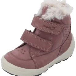 Superfit 1-106317-8500 Stiefelette Leder, Lauflernschuhe, Kinder, LILA