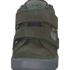 Superfit 1-000771-7010 Stiefelette Leder SUPIES, Lauflernschuhe, Kinder, GRÜN/GELB