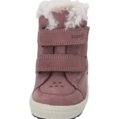 Superfit 1-106317-8500 Stiefelette Leder, Lauflernschuhe, Kinder, LILA