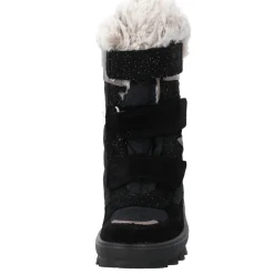 Superfit 1-000226-0000 Stiefelette Leder FLAVIA, Winterstiefel, Kinder, SCHWARZ/BEIGE