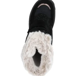 Superfit 1-000226-0000 Stiefelette Leder FLAVIA, Winterstiefel, Kinder, SCHWARZ/BEIGE