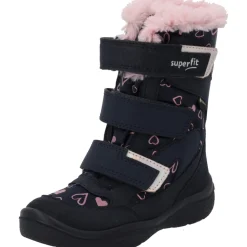 Superfit 1-009090-8020 Stiefelette Synthetik CRYSTA, Winterstiefel, Kinder, BLAU/ROSA