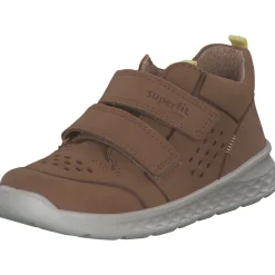 Superfit BREEZE 00363 M, Lauflernschuhe, Kinder, BRAUN/GELB