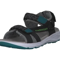 Superfit CRISS CROS 00580, Sandalen (Kinder), Kinder, Schwarz