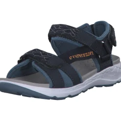 Superfit CRISS CROS 00580, Sandalen (Kinder), Kinder, Blau/Schwarz