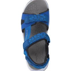 Superfit CRISS CROS 00580, Sandalen (Kinder), Kinder, Blau/grau