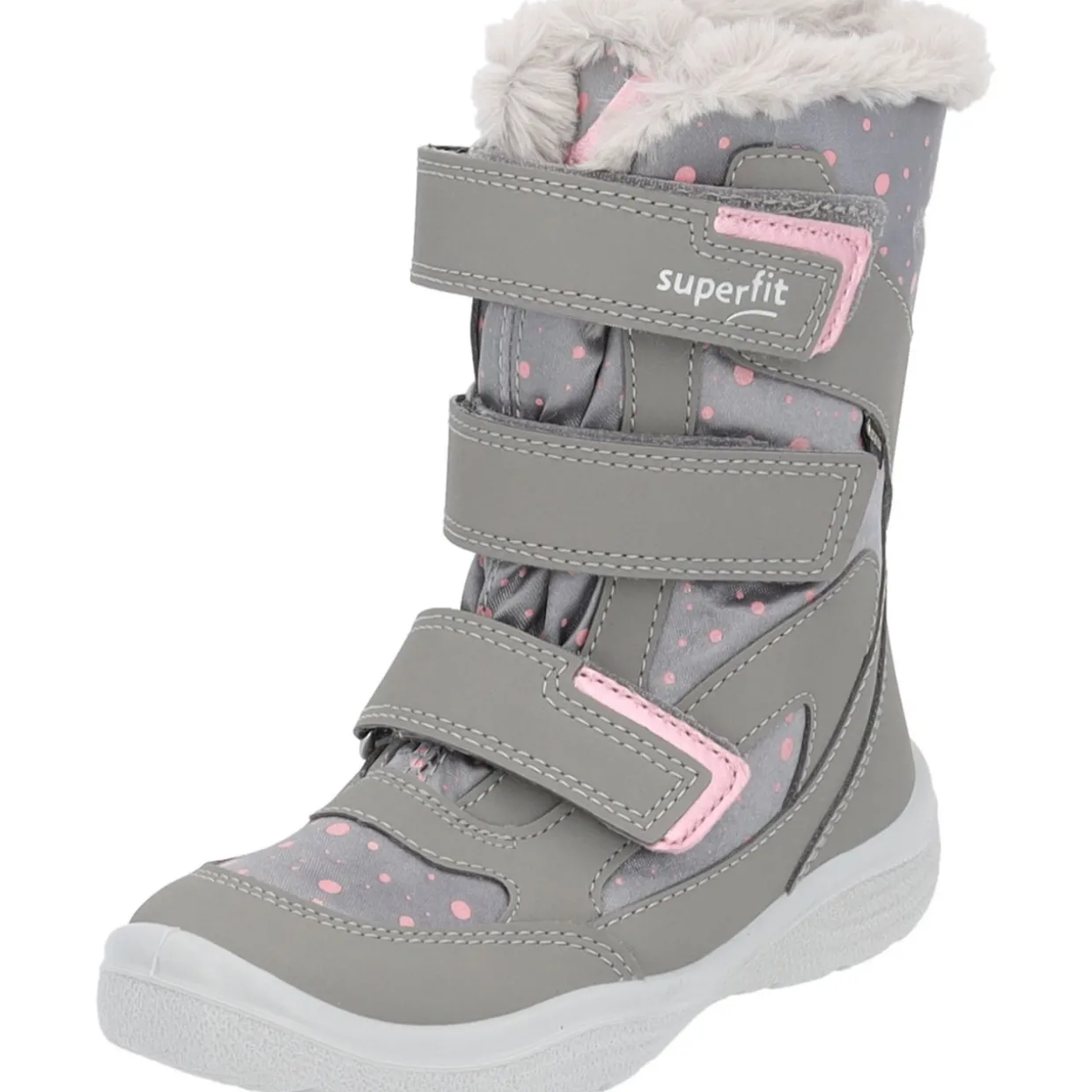 Superfit CRYSTA 09090, Stiefeletten (Kinder), Kinder, Grau