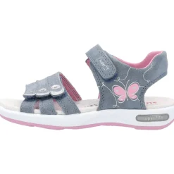 Superfit EMILY 06137, Sandaletten, Kinder, BLAU/ROSA