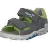 Superfit FLOW 00034, Sandalen (Kinder), Kinder, HELLGRAU/HELLGRÜN