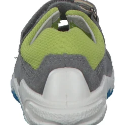 Superfit FLOW 00034, Sandalen (Kinder), Kinder, HELLGRAU/HELLGRÜN