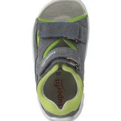 Superfit FLOW 00034, Sandalen (Kinder), Kinder, HELLGRAU/HELLGRÜN
