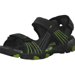 Superfit HENRY 00100, Sandalen (Kinder), Kinder, Schwarz (Schwarz Kombi)