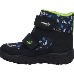 Superfit HUSKY1 006045 M, Lauflernschuhe, Kinder, BLAU/HELLGRÜN