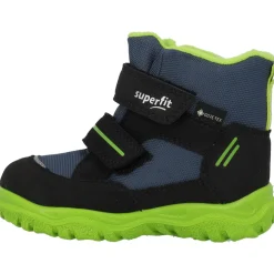 Superfit HUSKY1 006045 M, Lauflernschuhe, Kinder, SCHWARZ/HELLGRÜN