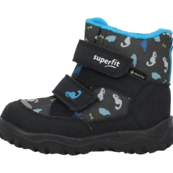 Superfit HUSKY1 006045 M, Lauflernschuhe, Kinder, GRAU/HELLBLAU