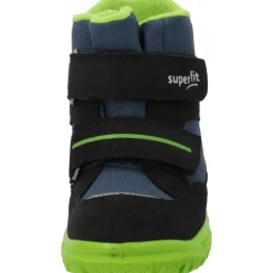 Superfit HUSKY1 006045 M, Lauflernschuhe, Kinder, SCHWARZ/HELLGRÜN