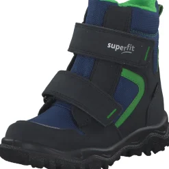 Superfit HUSKY 00047, Winterstiefel, Kinder, Schwarz/Grün