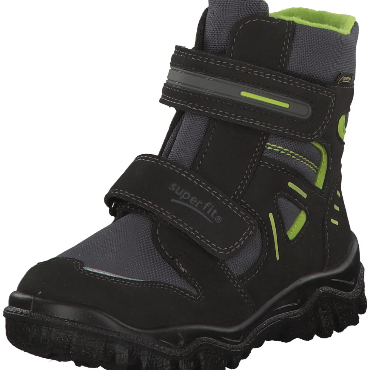 Superfit HUSKY 09080, Winterstiefel, Kinder, 22 schwarz/grün