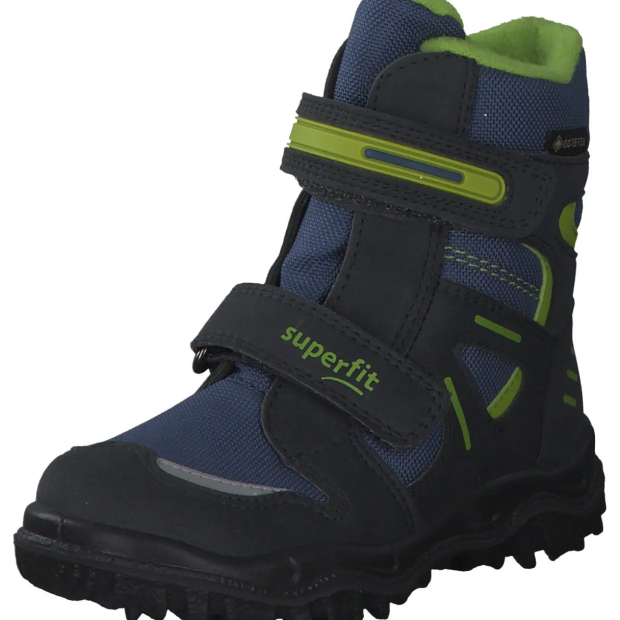 Superfit HUSKY 09080, Winterstiefel, Kinder, GRAU/BLAU