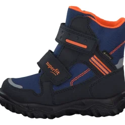 Superfit HUSKY 09044, Winterstiefel, Kinder, Blau (Blau/Orange)