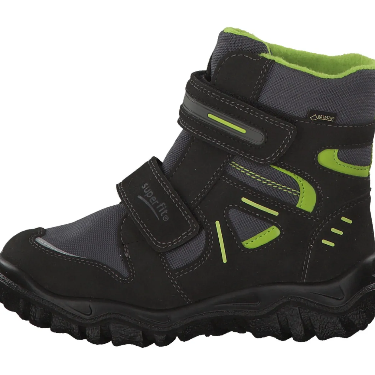 Superfit HUSKY 09080, Winterstiefel, Kinder, 22 schwarz/grün