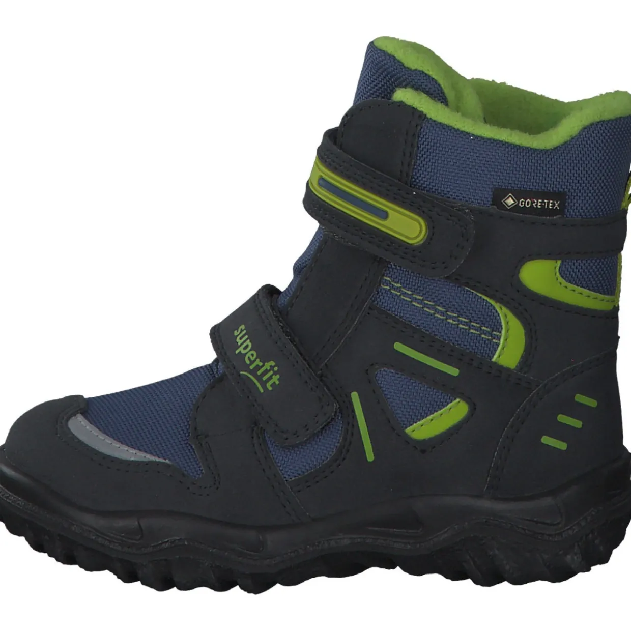 Superfit HUSKY 09080, Winterstiefel, Kinder, GRAU/BLAU