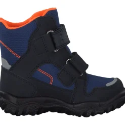 Superfit HUSKY 09044, Winterstiefel, Kinder, Blau (Blau/Orange)