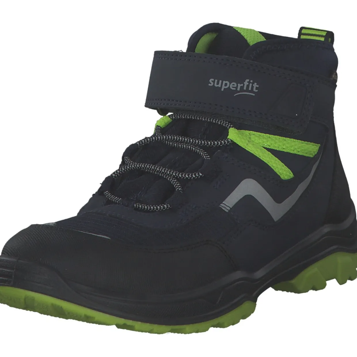 Superfit JUPITER 00074, Winterstiefel, Kinder, blau/grün
