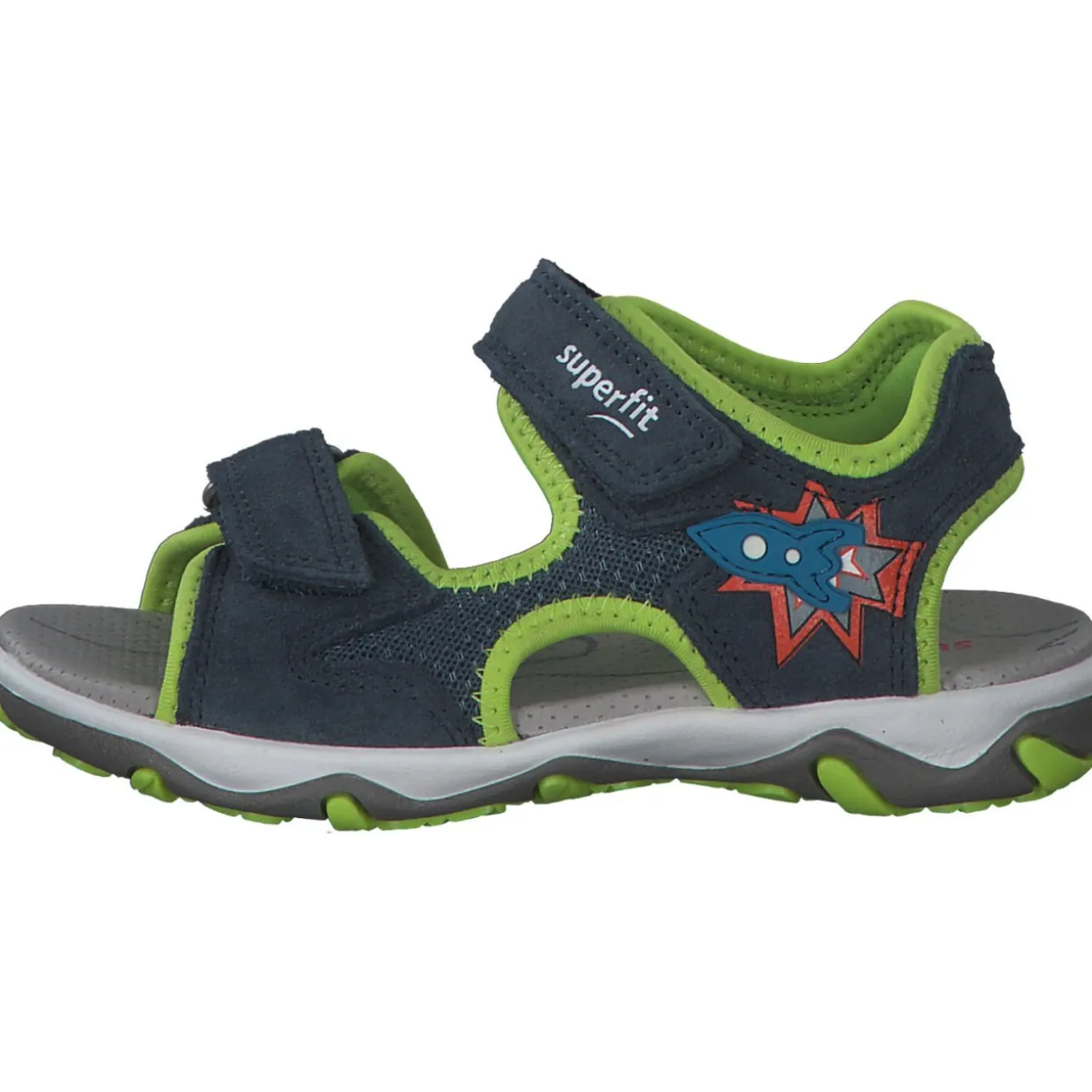 Superfit MIKE 3.0 09469, Sandalen (Kinder), Kinder, BLAU/GRÜN